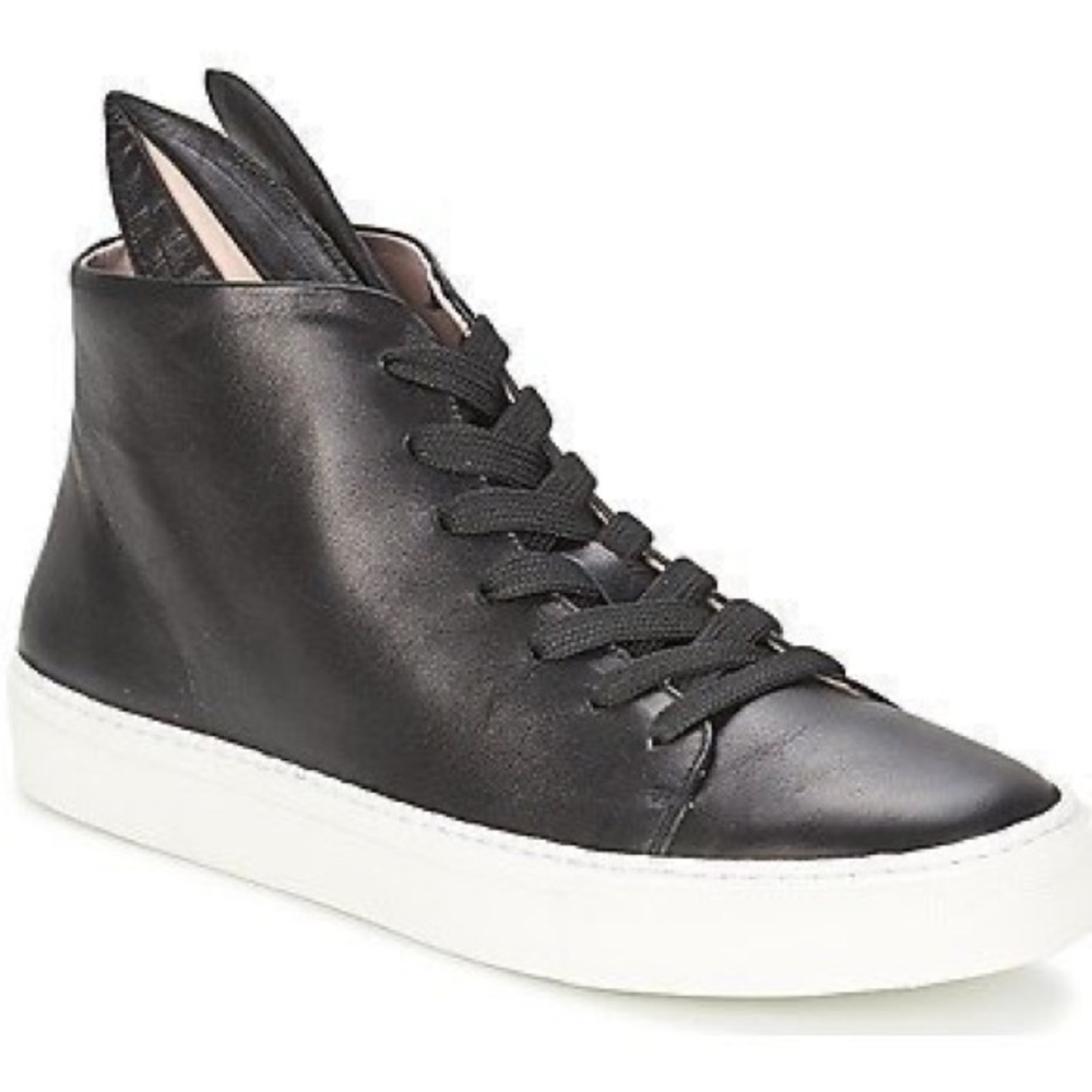 Minna Parikka black bunny sneakers
